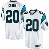 Nike Men & Women & Youth Panthers #20 Cason White Team Color Game Jersey,baseball caps,new era cap wholesale,wholesale hats